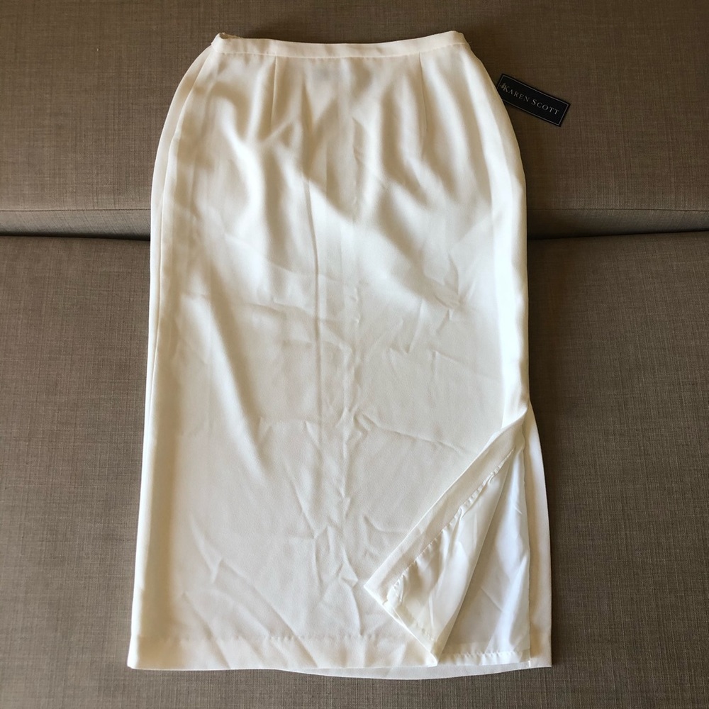 NWT Karen Scott maxi skirt